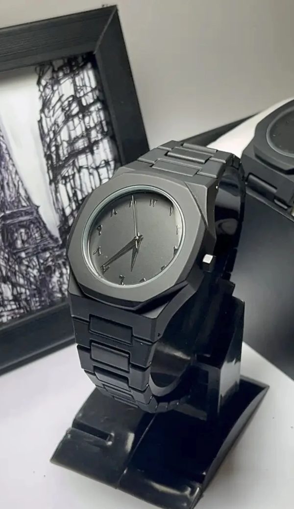 Full Black Aura Quartz Watch – Lightweight Design, , Premium Quality & Finish – Best Quality Analog Watch For Boys – Watch For Men