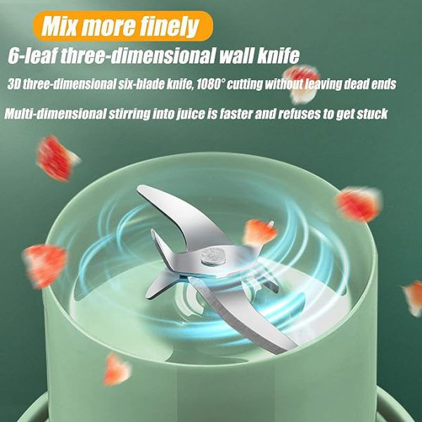 Mason Portable Mini Juicer Blender With Straw Cup | Juicer Portable Outdoor Juicing Cup