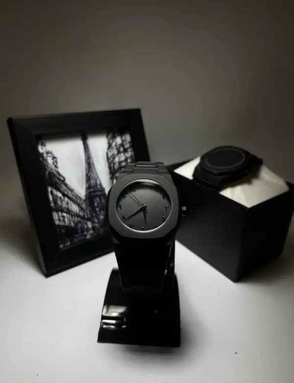 Full Black Aura Quartz Watch – Lightweight Design, , Premium Quality & Finish – Best Quality Analog Watch For Boys – Watch For Men