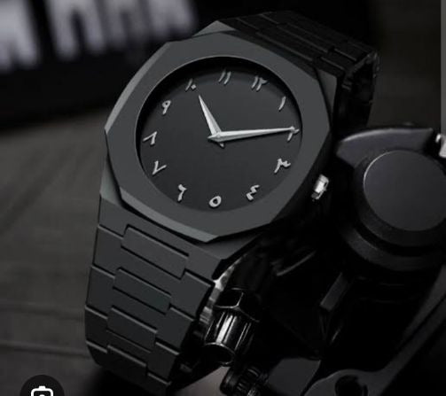 Full Black Aura Quartz Watch – Lightweight Design, , Premium Quality & Finish – Best Quality Analog Watch For Boys – Watch For Men