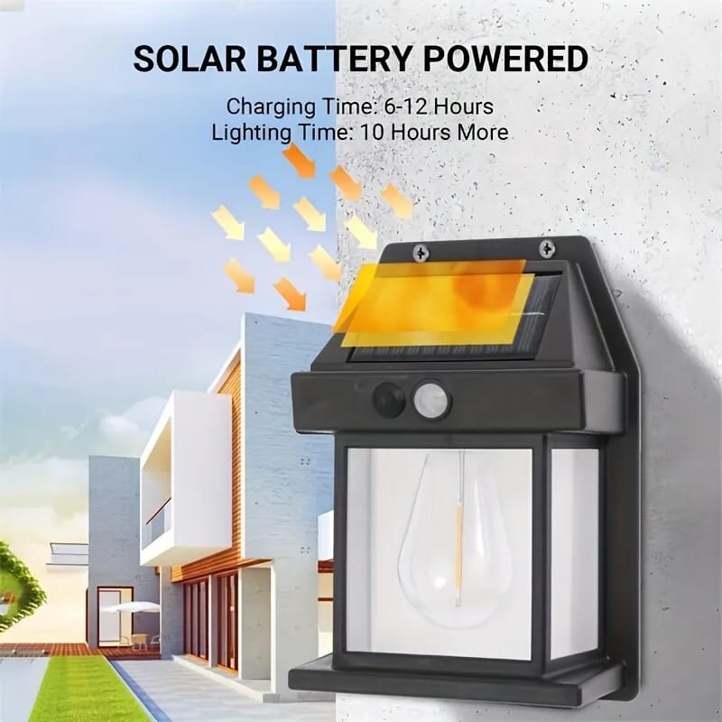 Outdoor Intelligent Induction Wall Lamp For Courtyard, Garden, Villa Lighting, And Night Light