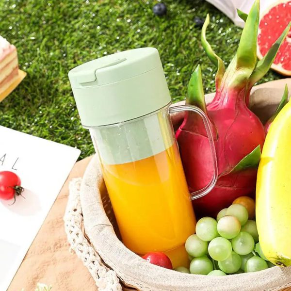 Mason Portable Mini Juicer Blender With Straw Cup | Juicer Portable Outdoor Juicing Cup