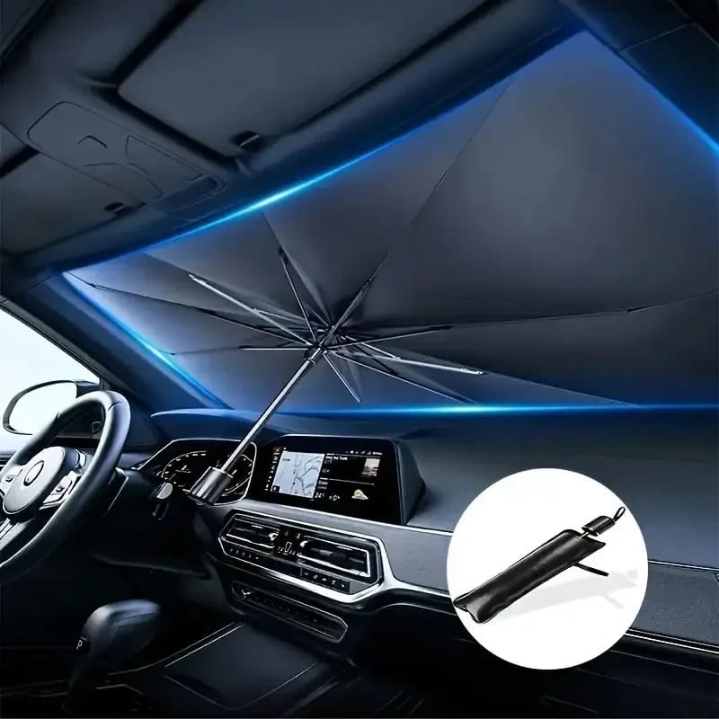 Car Umbrella Sunshade Car Windshield Sun Shade Umbrella, Sun Visor Protector