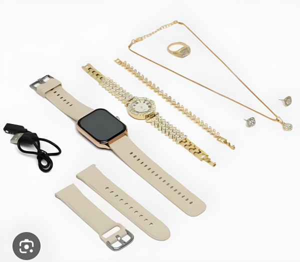 A58 Plus 6 In 1 – Smartwatch For Women | Best Quality Smart Watch For Girls |