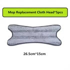X Mop Manual Extrusion Hand-free Flat Squeeze Mop X-type Microfiber Squeezing Twist Mop Household Cleaning Tool
