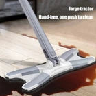 X Mop Manual Extrusion Hand-free Flat Squeeze Mop X-type Microfiber Squeezing Twist Mop Household Cleaning Tool