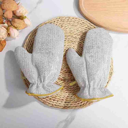 (Pair)Multipurpose Wire Dishwashing Gloves | Dishwashing Rags For Wet And Dry, Steel Wire Miracle Cleaning Cloth With Glove Shape, Non-scratch Wire Dish Cloths For Washing Dishes