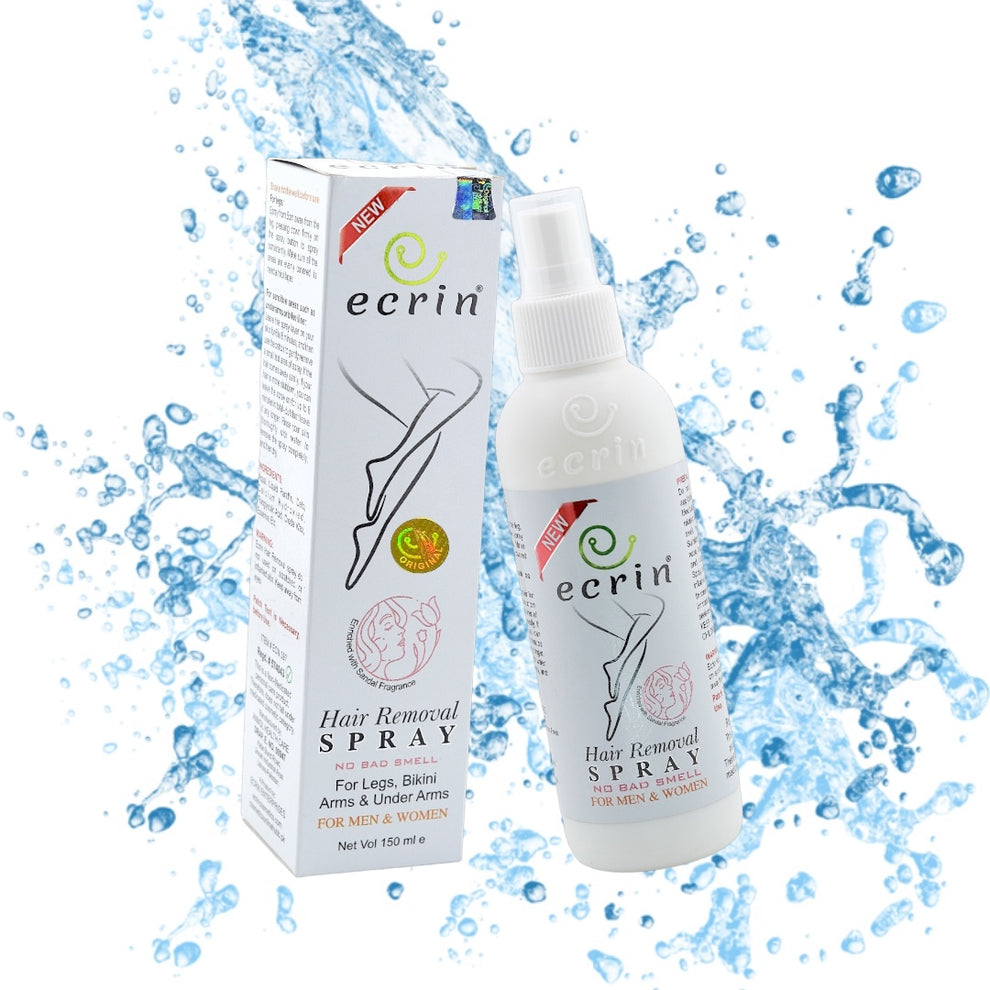 Ecrin Hair Removal Spray – Genuine & Powerful Formula for Smooth, Silky Skin