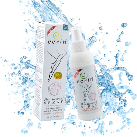 Ecrin Hair Removal Spray – Genuine & Powerful Formula for Smooth, Silky Skin