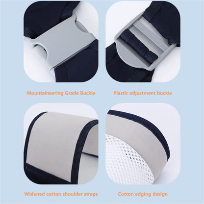 Baby Carrier, Soft Polyester Sling for Newborns with Ergonomic Support