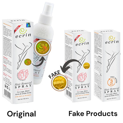 Ecrin Hair Removal Spray – Genuine & Powerful Formula for Smooth, Silky Skin