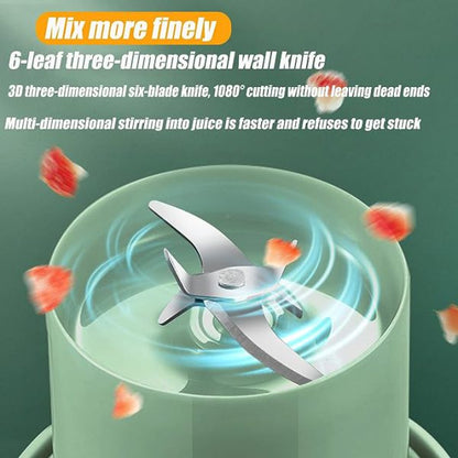 Mason Portable Mini Juicer Blender With Straw Cup | Juicer Portable Outdoor Juicing Cup