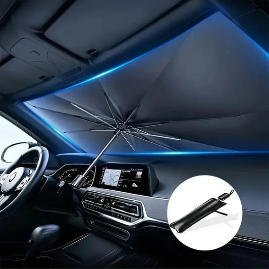 Car Umbrella Sunshade Car Windshield Sun Shade Umbrella, Sun Visor Protector