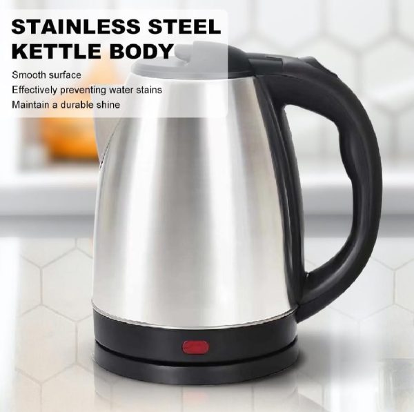 Electric Kettle – Stainless Steel Body – Automatic Instant Heating