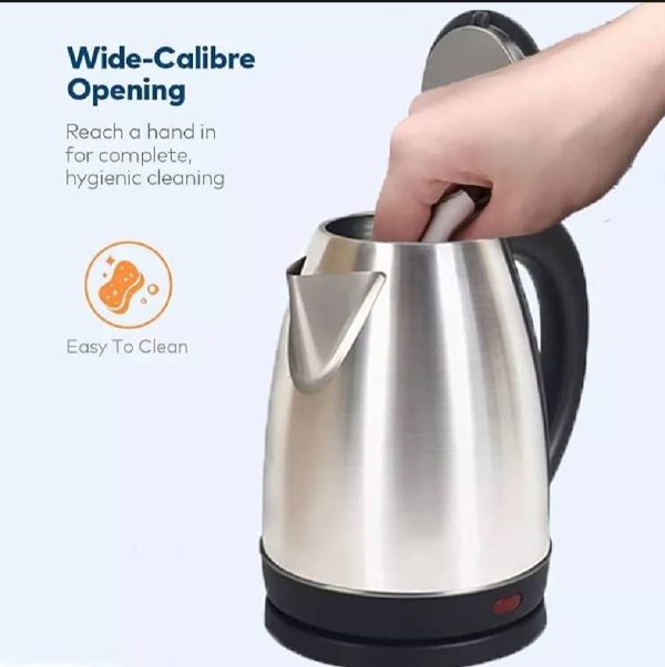 Electric Kettle – Stainless Steel Body – Automatic Instant Heating