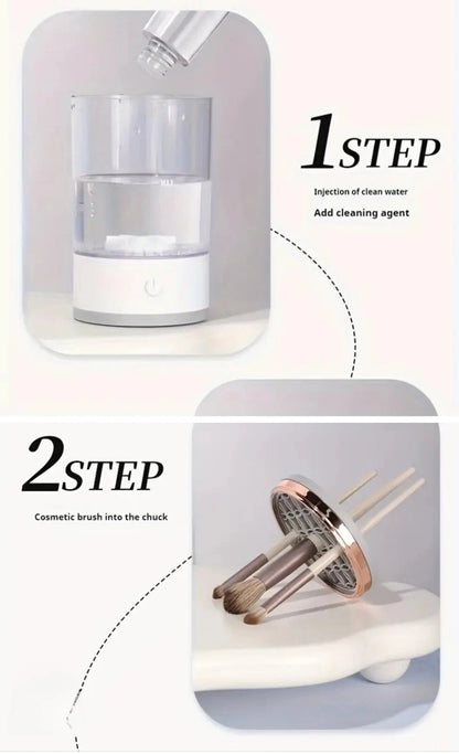 Portable Electric Makeup Brush Cleaner Machine Usb Make Up Brush Cleaner Machine